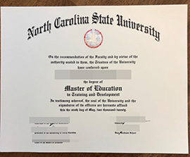 purchase realistic North Carolina State University degree