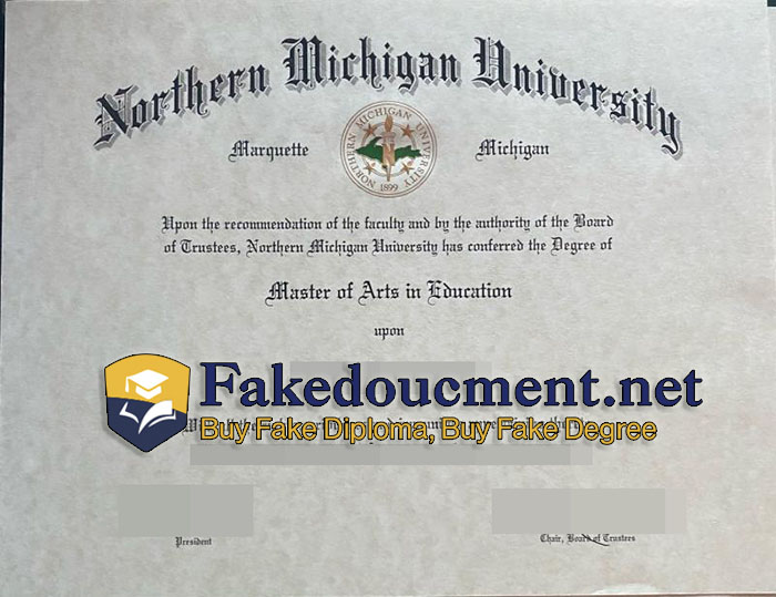 purchase realistic Northern Michigan University diploma