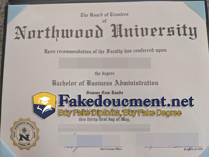 purchase realistic Northwood University diploma