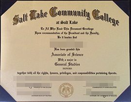 purchase realistic Salt Lake Community College degree