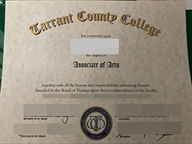 purchase realistic Tarrant County College degree