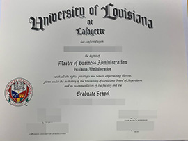 purchase realistic University of Louisiana at Lafayette degree