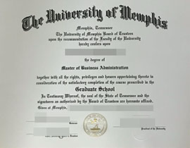 purchase realistic University of Memphis degree