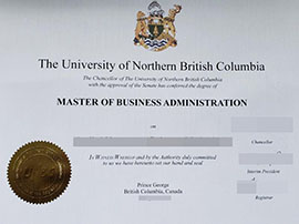 purchase realistic University of Northern British Columbia degree