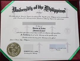 purchase realisitic University of the Philippines degree