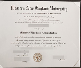 purchase realistic Western New England University degree