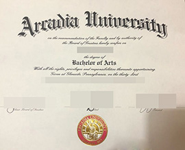 purchase realistic Arcadia University degree