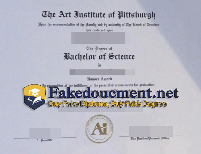 purchase realistic Art Institute of Pittsburgh diploma