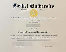 purchase realistic Bethel University degree