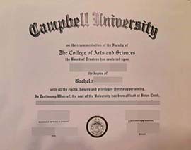 purchase realistic Campbell University degree