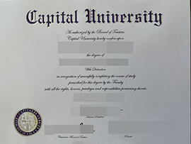 purhase realistic Capital University degree