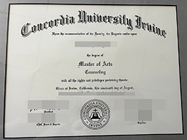 purchase realistic Concordia University Irvine degree