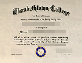 purchase realistic Elizabethtown University degree