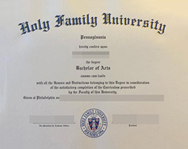 purchase realistic Holy Family University degree