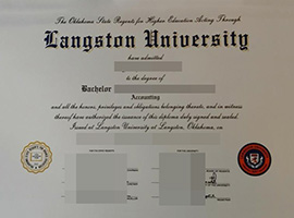 purchase realistic Langston University degree