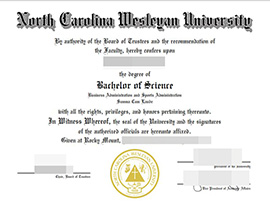 purchase realistic North Carolina Wesleyan University degree