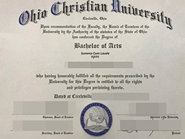 purchase realistic Ohio Christian University degree