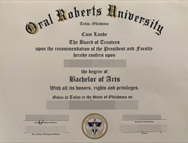 purchase realistic Oral Roberts University degree