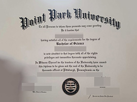 purchase realistic Point Park University degree