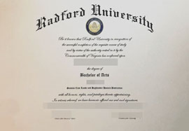 purchase realistic Radford University degree