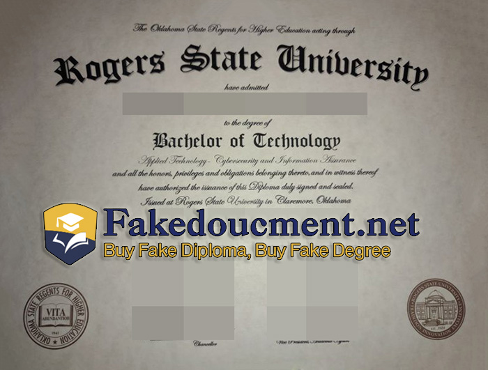 purchase realistic Rogers State University diploma