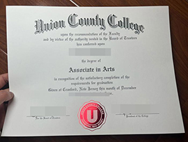 purchase realistic Union County College degree