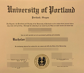 purchase realistic University of Portland degree