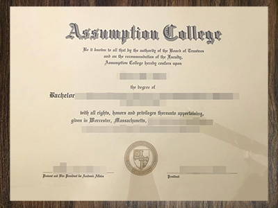 purchase realistic Assumption College degree