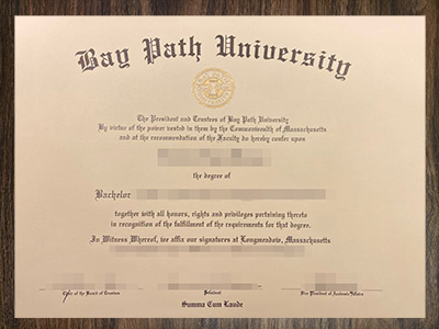 purchase realistic Bay Path University degree