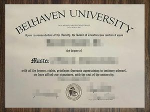 purchase realistic Belhaven University degree