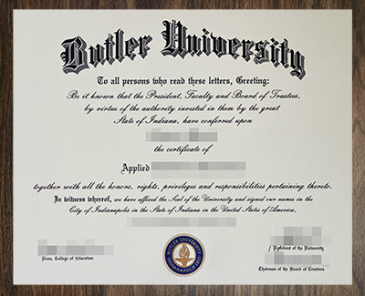 purchase realistic Butler University degree