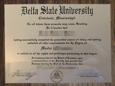 purchase realistic Delta State University degree