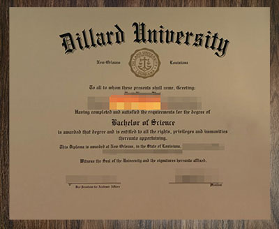 purchase realistic Dillard University degree