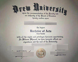 purchase realistic Drew University degree