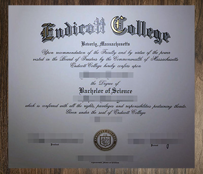 purchase realistic Endicott College degree