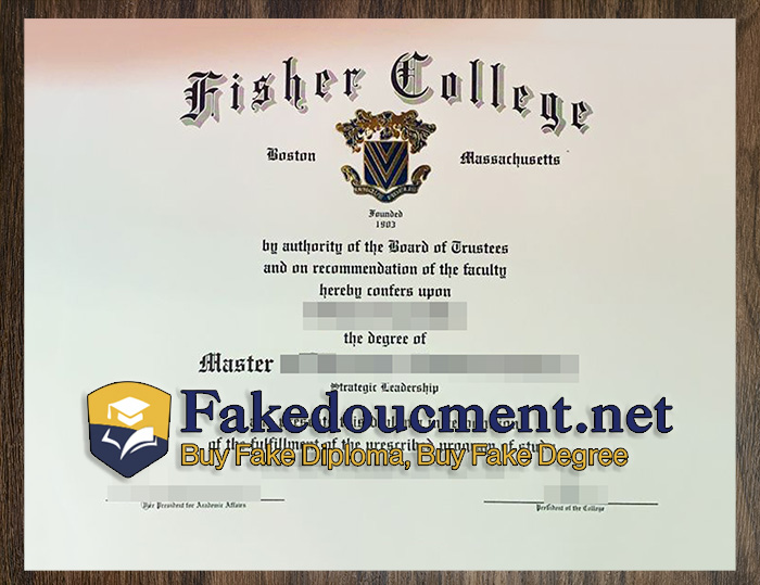 purchase realistic Fisher College diploma