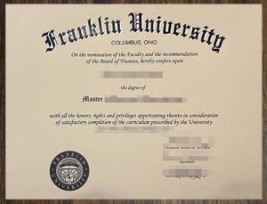 purchase realistic Franklin University degree