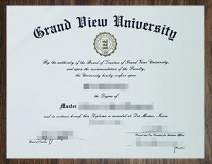 purchae realistic Grand View University degree