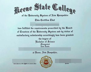 purchase realistic Keene State University degree