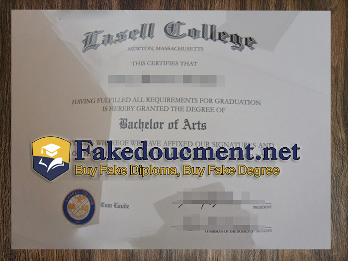 purchase realistic Lasell College diploma