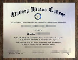 purchase realistic Lindsey Wilson College degree