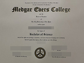 purchase realistic Medgar Evers College degree