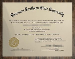 purchase realistic Missouri Southern State University dgree