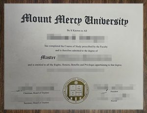 purchase realistic Mount Mercy University degree