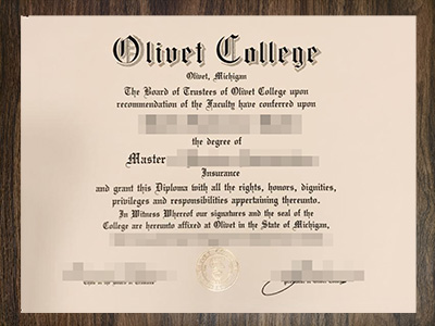 purchase realistic Olivet College degree