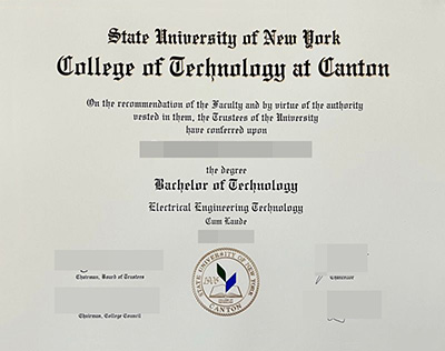 purchase realistic SUNY College of Technology at Canton degree