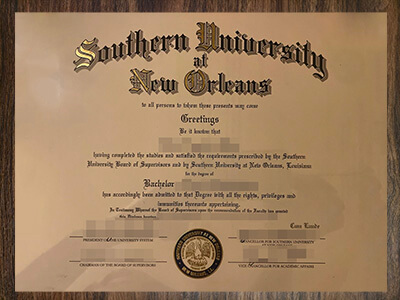 purchase realistic Southern University at New Orleans degree