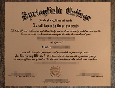 purchase realistic Springfield College degree