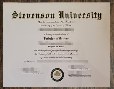 purchase realistic Stevenson University degree