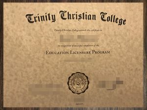 purchase realistic Trinity Christian College degree